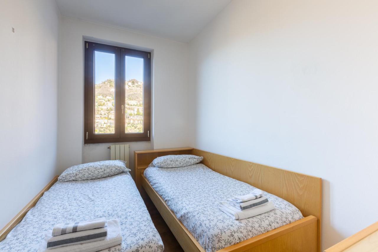 Mysa Properties - Casa Chicca, Flat With Lake View Terrace Perledo Bagian luar foto